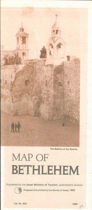MAP OF BETHLEHEM