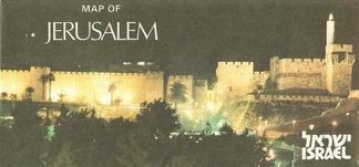 MAP OF JERUSALEM