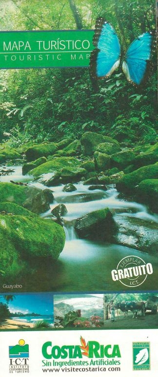 Mapa Turístico COSTA RICA