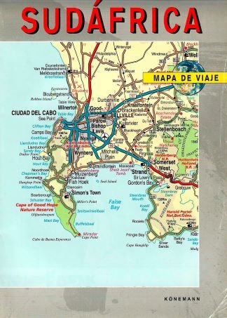 SUDÁFRICA Mapa de Viaje