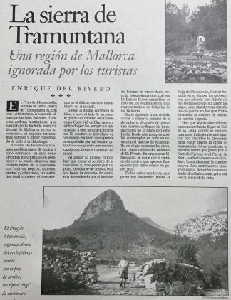 LA SIERRA DE TRAMUNTANA