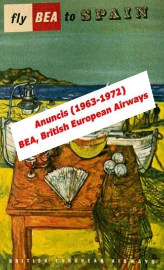 BEA, British European Airways, anuncis