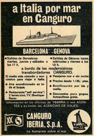 Canguro Iberia, S.p.A.-Ybarra, anuncis