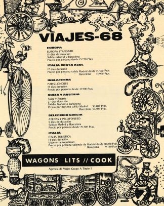Wagons Lits // Cook - viatges, anuncis