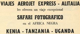 AEROJET EXPRESS - SAFARI FOTOGRFICO EN EL AFRICA NEGRA