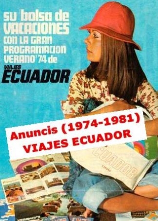Viajes Ecuador, anuncis