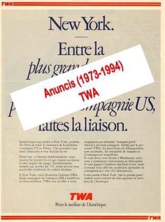 TWA, anuncis
