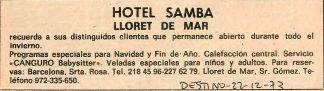 Hotel Samba - Lloret de Mar