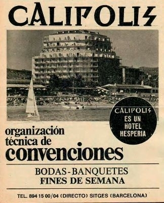 Hotel Calipolis (Es un Hotel Hesperia) - Sitges