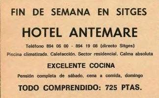 Hotel Antemare - Sitges