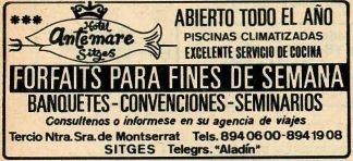 Hotel Antemare - Sitges