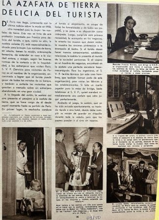 La azafata de tierra delicia del turists