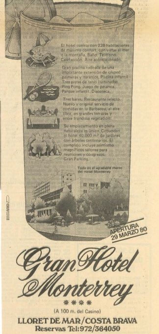 Gran Hotel Monterrey de Lloret de Mar