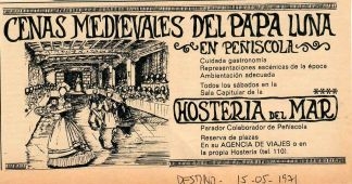 Cenas Medievales del Papa Luna - Hosteria del Mar en Peñiscola