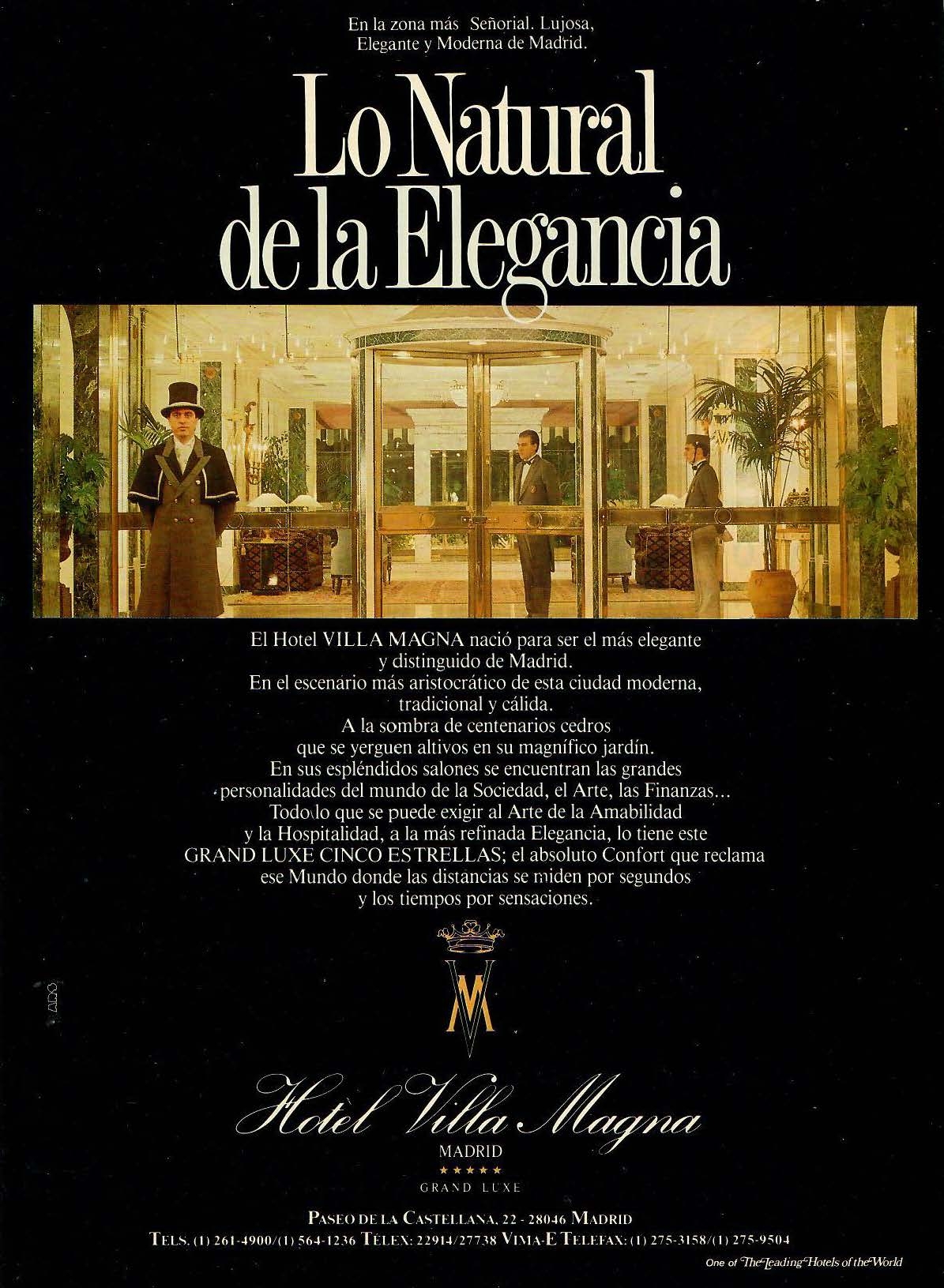 Hotel Villa Magna - Lo Natural de la Elegancia.