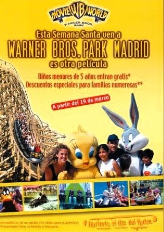Warner Bros. Park Madrid, es otra pelicula