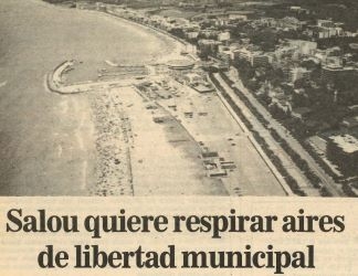 Salou quiere respirar aires de libertad municipal