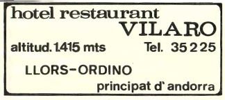 Hotel Restaurant Vilarò de Llors-Ordino