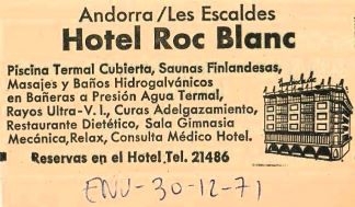 Hotel Roc Blanc - Les Escaldes