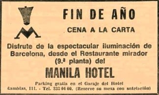 Manila Hotel de Barcelona
