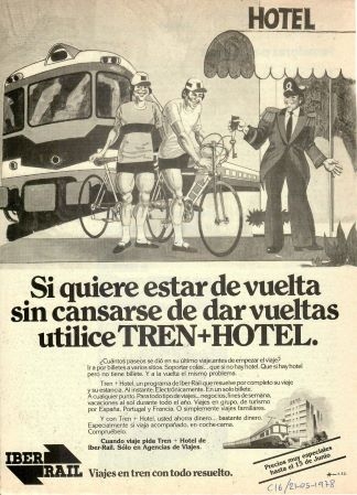 Iber Rail - Si quiere estar de vuelta sin cansarse de dar vueltas utilice TREN+HOTEL.