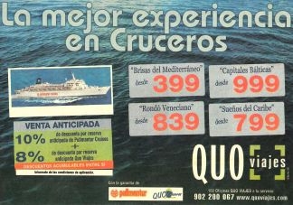 Quo Viajes - La mejor experiencia en Cruceros (pullmantur-Quo Cruceros