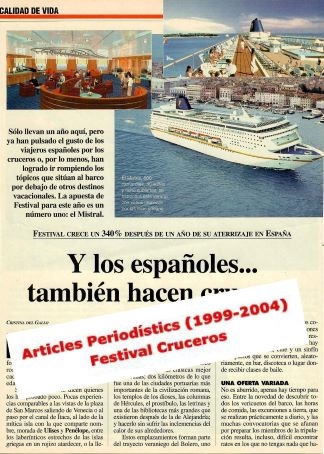 Festival Cruceros, articles periodistics