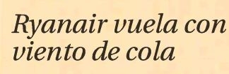 Ryanair, articles periodístics