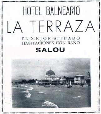 Hotel-Balneario La Terraza, Salou - anunci