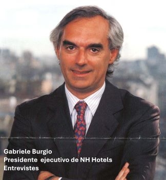 Gabriele Burgio, Presidente ejecutivo de NH Hotels, entrevistes