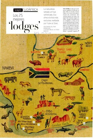 Sudáfrica los 25 mejores 'lodges'