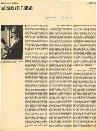 Las Islas y el Turismo