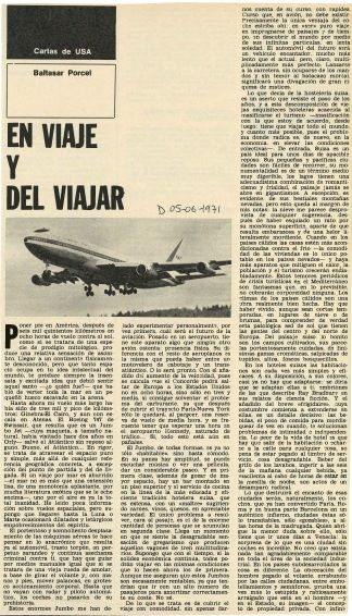 En Viaje y del Viajar - Cartas de USA