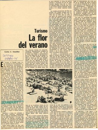 Turismo - La flor del verano