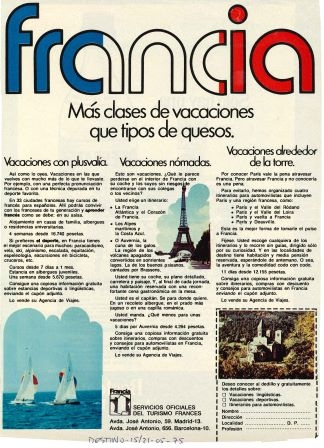 Francia, anuncis
