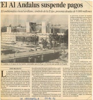 El Al Andalus suspende pagos