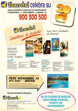 Iberotel celebra su 20 aniversario