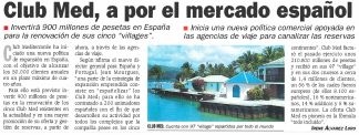 Club Med, a por el mercado español