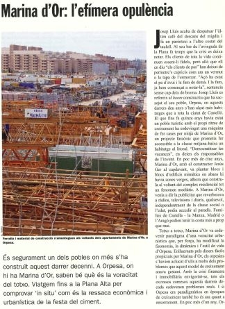 Marina d'Or: l'efímera opulència