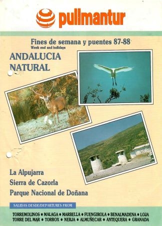 Pullmantur - Andalucia Natural, fines de semana y puentes 87-88