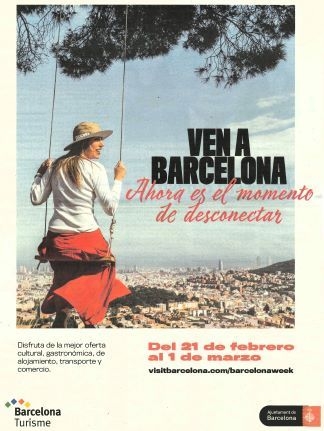 VEN A BARCELONA - Ahora es el momento de desconectar