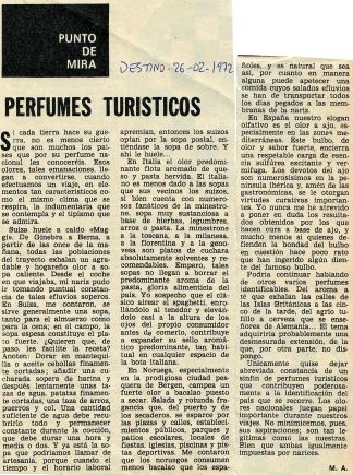 PERFUMES TURISTICOS