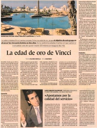 La edad de oro de Vincci
