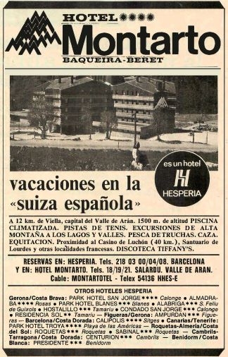 Hotel Montarto, vacaciones en la 'suiza española'