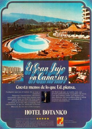 HOTEL BOTANICO, El gran lujo en Canarias