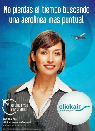 clickair, no pierdas el tiempo buscando una aerolinea más puntual