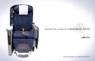 Air Comet, sientate en lo mas alto BUSINESS SUITE