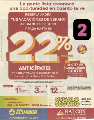 Viajes Ecuador / Halcon Viajes, anuncis agrupats