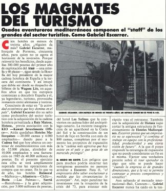 Los Magnates del Turismo