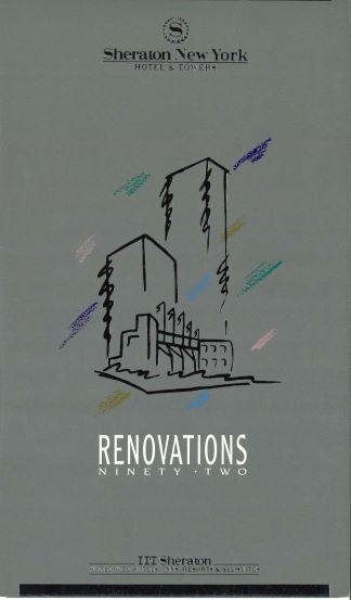 Sheraton New York Hotel & Towers - Renovations ninety two
